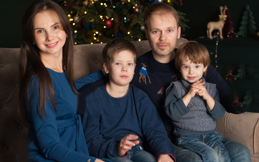 En ukrainsk barnfamiljs anpassning till Sverige